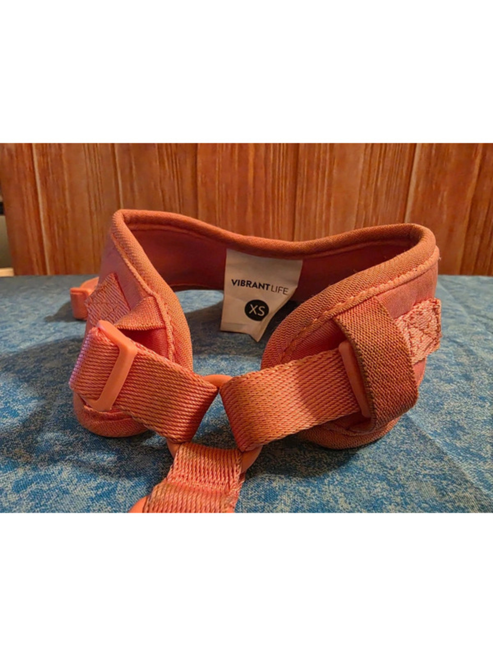 Vibrant Life Coral Pink Padd Comfort Dog Harness Size XS Extra Small Adjustable